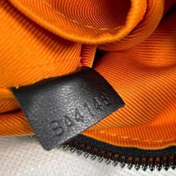 Louis Vuitton Alpha Gray Taurillon Leather Black Leather Orange Interior Travel main image 9